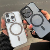Transparent Magnetic Magsafe Case Luxury Anti-Fingerprint